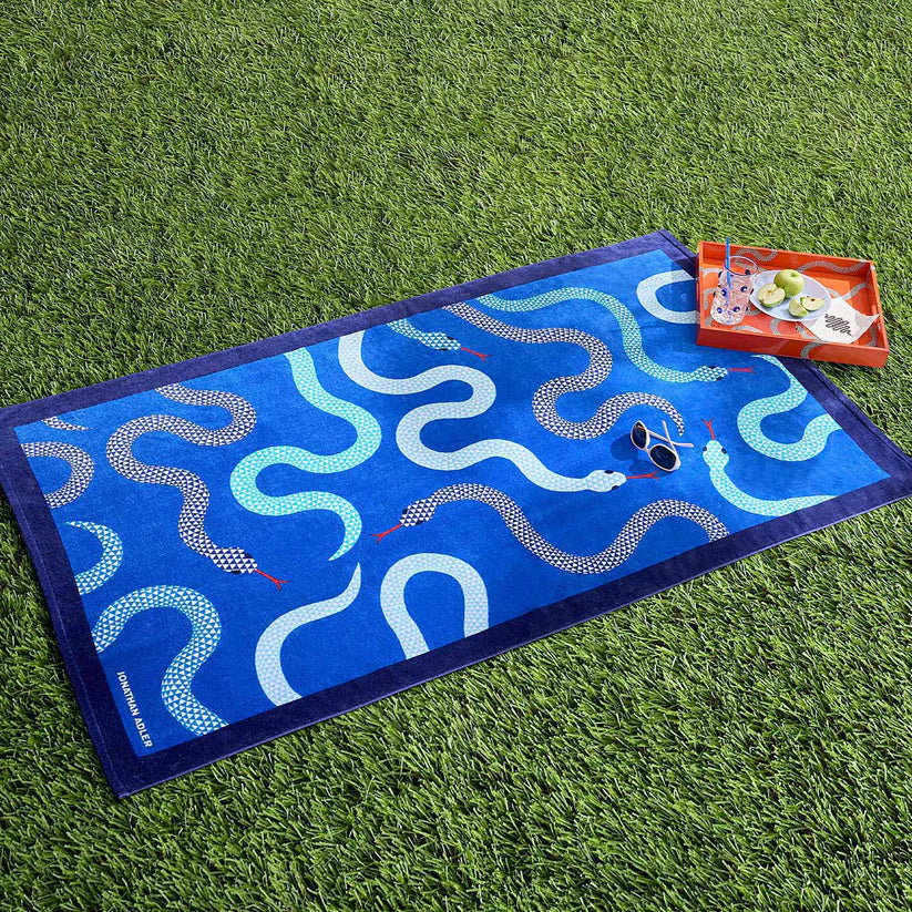 Animalia Eden Beach Towel, 100x180cm