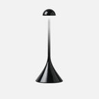 Steli Dome Protable LED Table Lamp, Black
