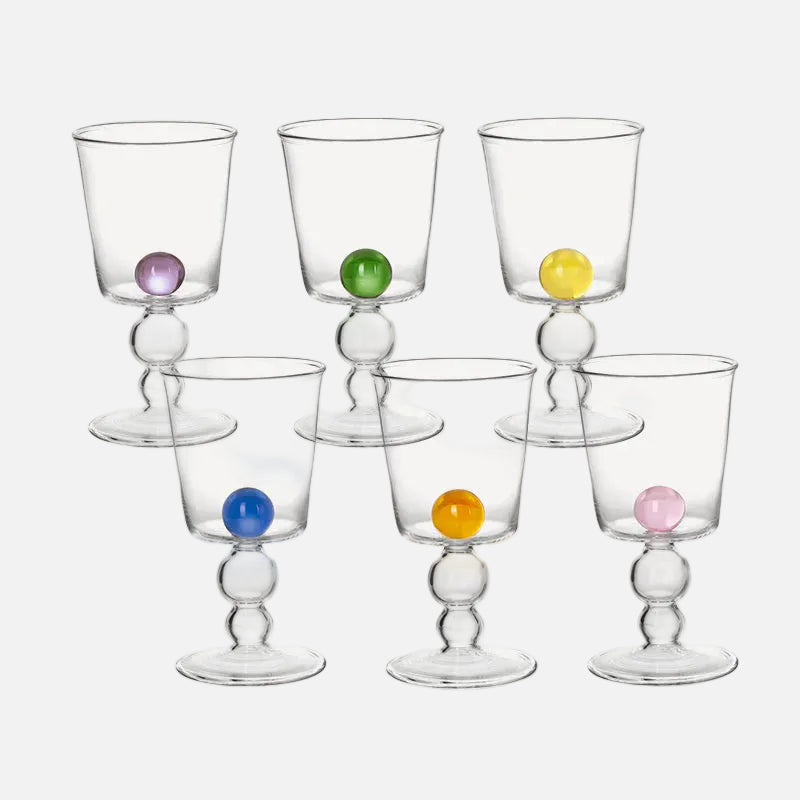 6 Glasses 3 Boules