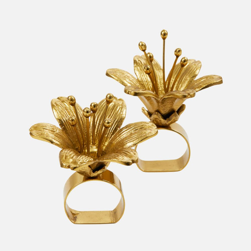Lilly Napkin Holders, Set of 2