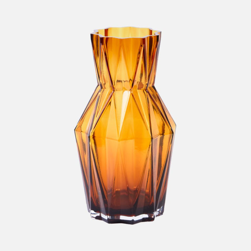 Glass Folds Vase Small
