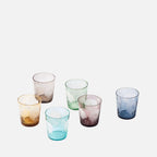 Peony Multicolour Tumblers, Set of 6