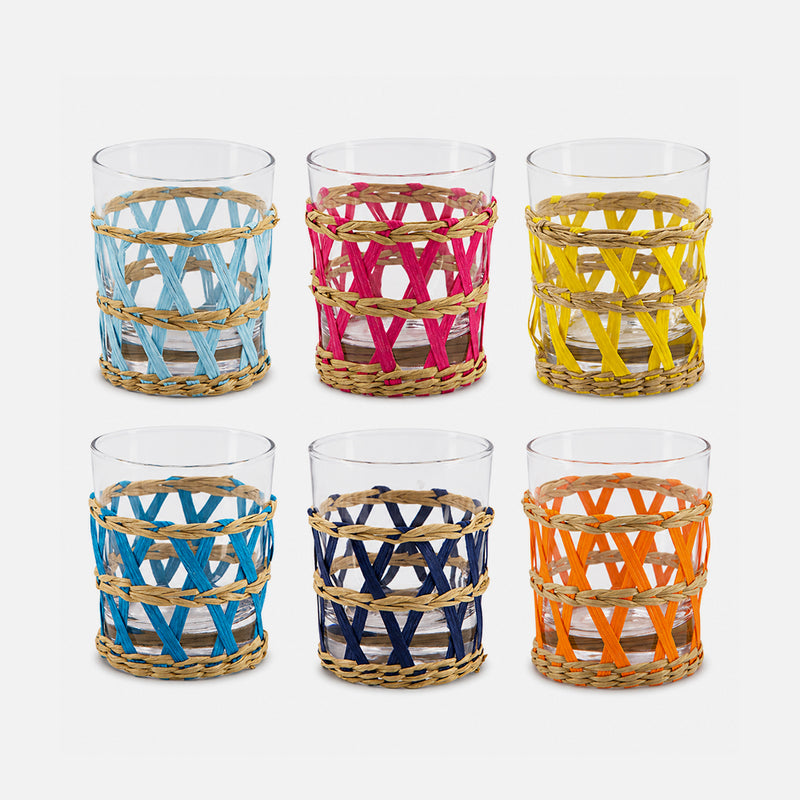 Reed Tumblers, Set of 6