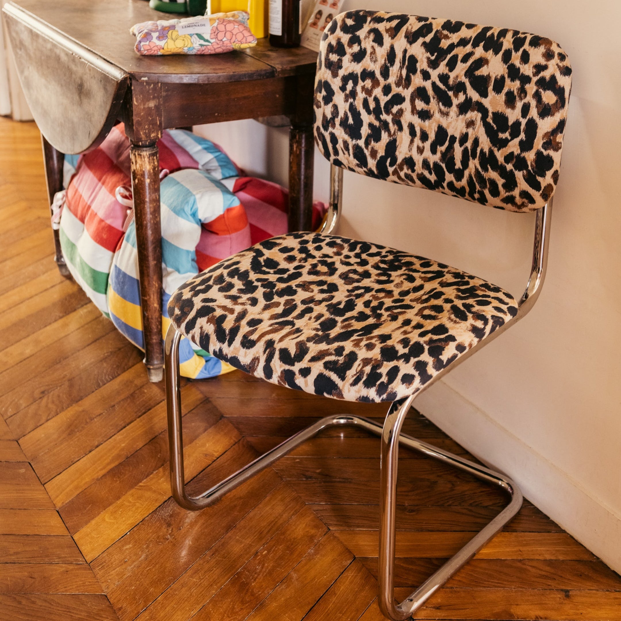 Classica Chair — Leopard Jacquard