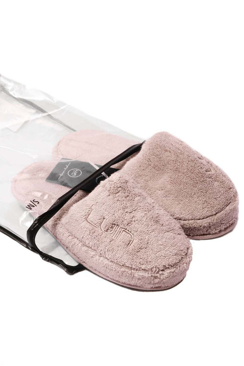 Cosy Bath Slippers L/XL (41-44) Dusty Rose