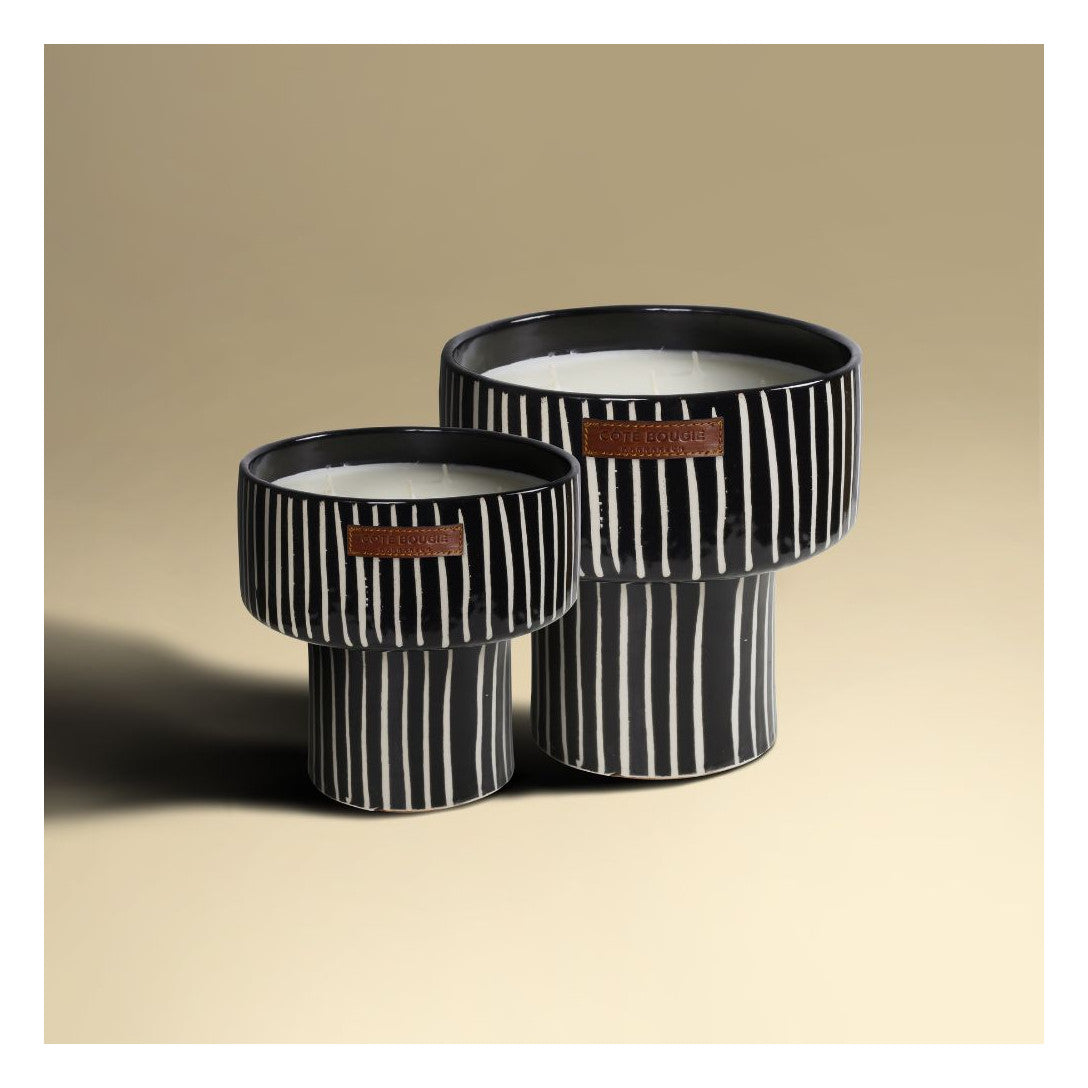 Candle Holder - Zebre  (M )