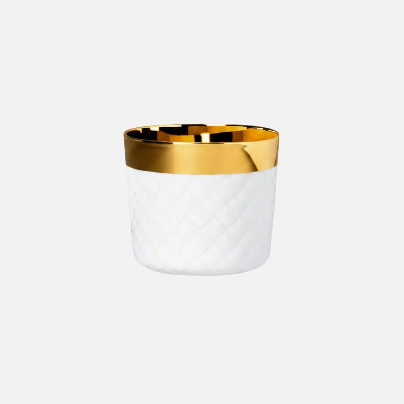 Sip-of-Gold Cushion Champagne Goblet