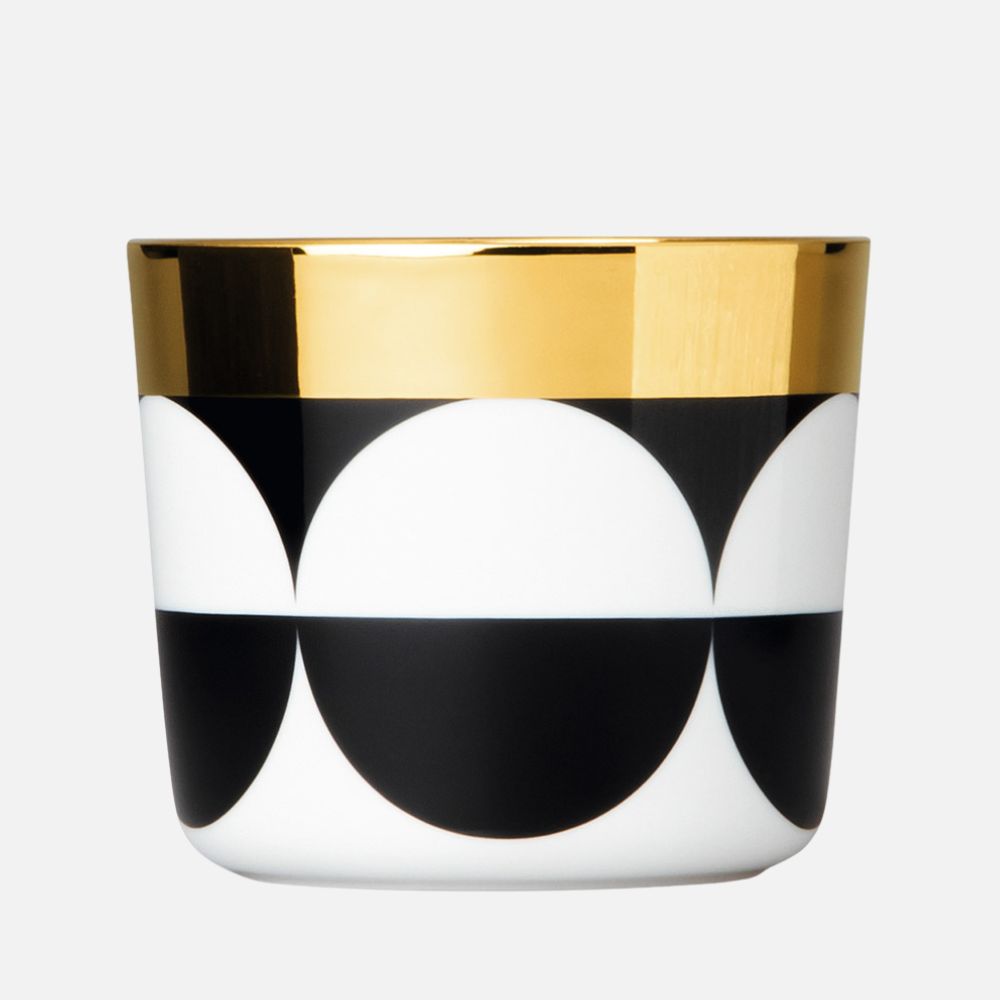 Sip-of-Gold Half Moons Champagne Goblet