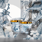 Sip-of-Gold Leopard Champagne Goblet