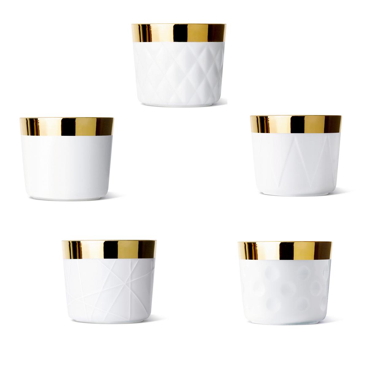 Sip-of-Gold Rode Champagne Goblet