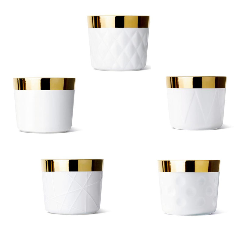 Sip-of-Gold Dot Champagne Goblet