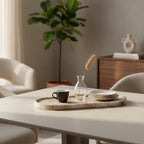 Tray Marble Beige – Rectangular Stone Serving Tray