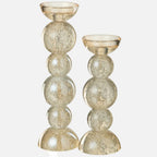 Large Champagne Glass Candle Holder – Tall Decorative Candlestick