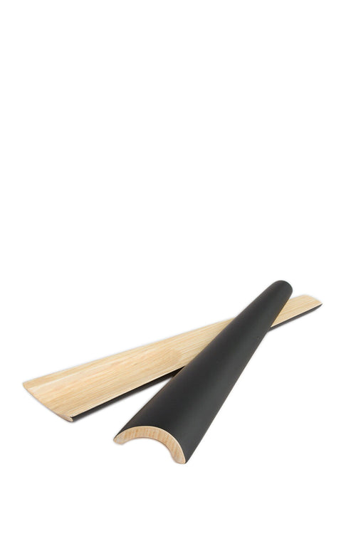 TIA Bamboo Salad Servers, 25 cm, Matte Black - Maison7