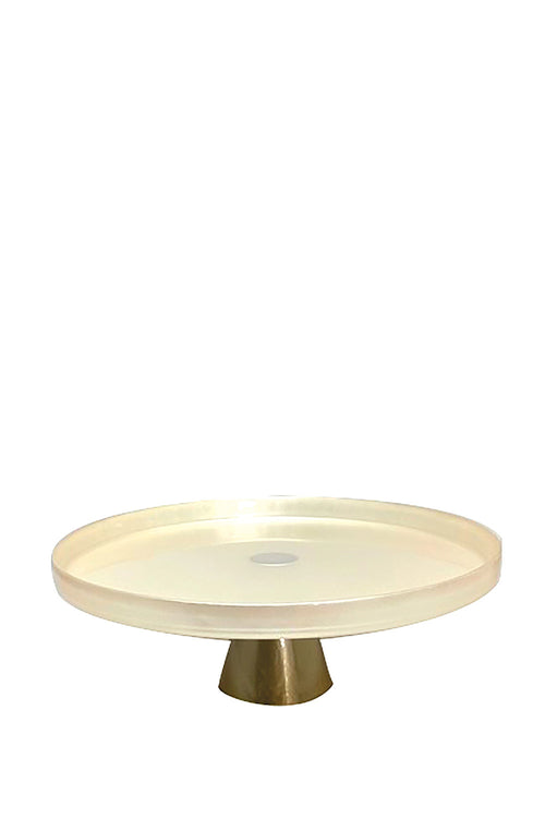Boudoir Footed Plate, 28cm